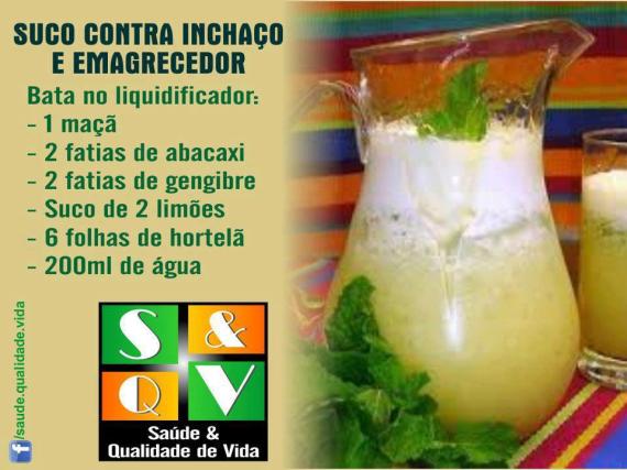 Suco emagrecedor