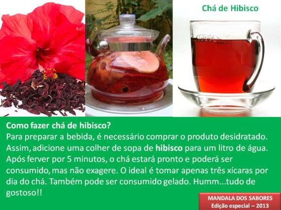 Chá de hibisco