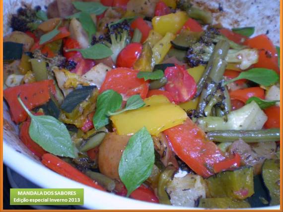 Legumes ao forno