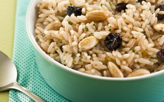 Arroz com amendoas
