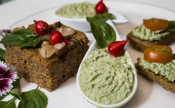 Pesto Vegano de tofu