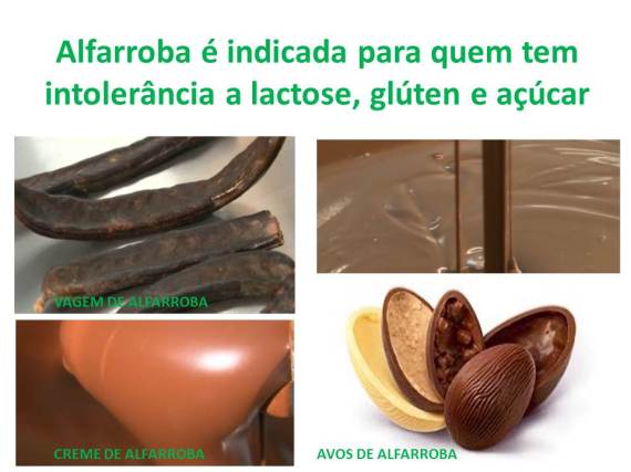 Alfarroba é indicada para quem tem intolerância a