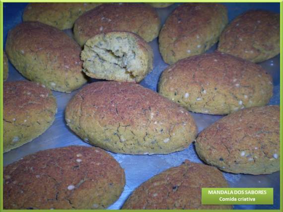 pão de grão de bico