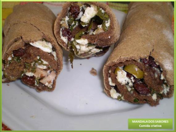 Rocombole de legumes