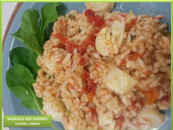 risoto de tomate